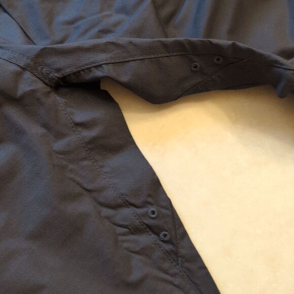 NWT Prana Double Peak Pant Charcoal Dark Grey Size 35 Waist - Picture 7 of 11